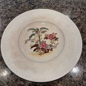 Wedgwood Wellesley Palm Dinner Plate 11 inches